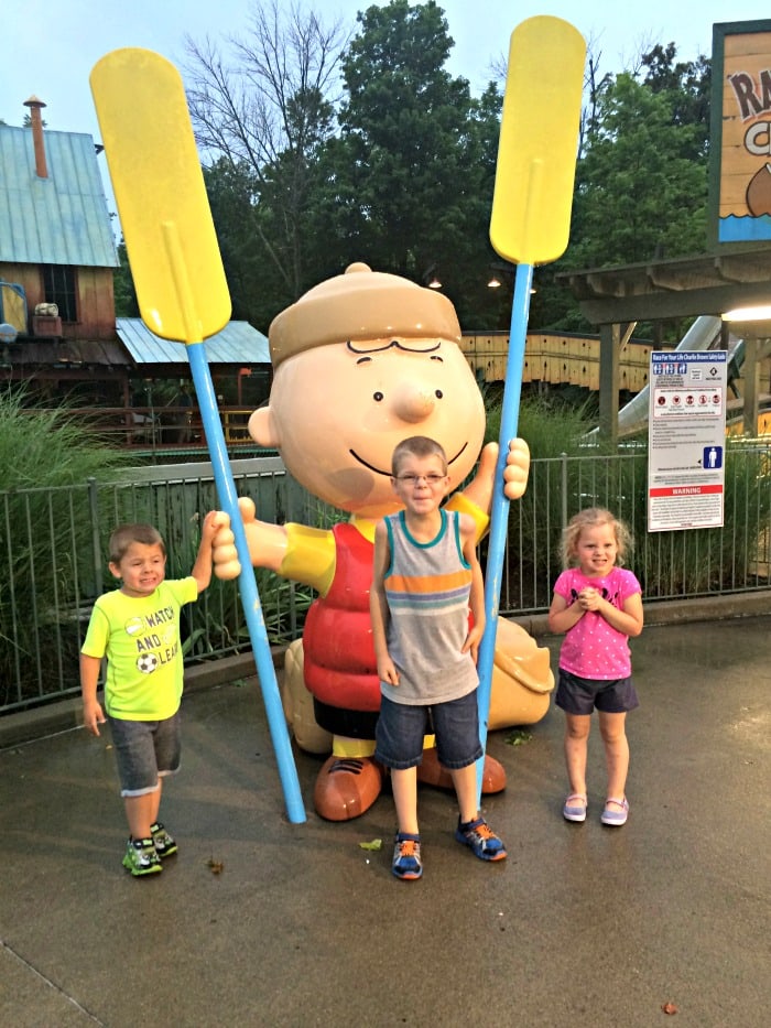Charlie Brown at Kings Island