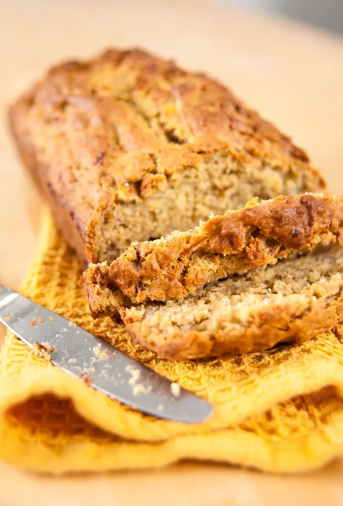 Vegan Eggless Banana Bread