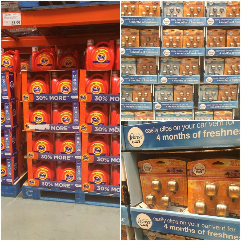 P&G products at Costco