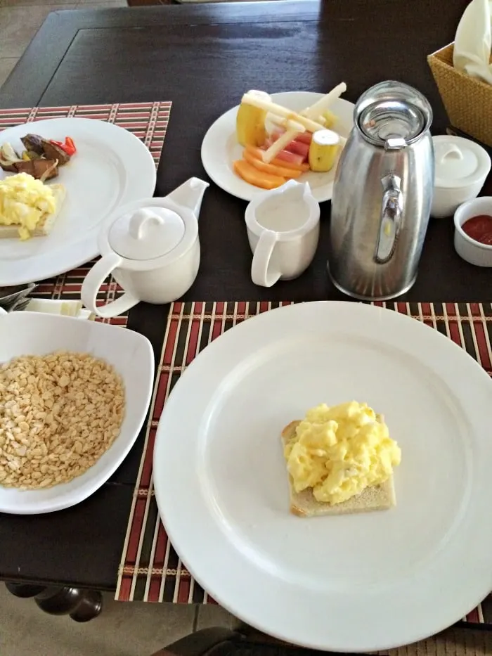 Breakfast at Cap Maison