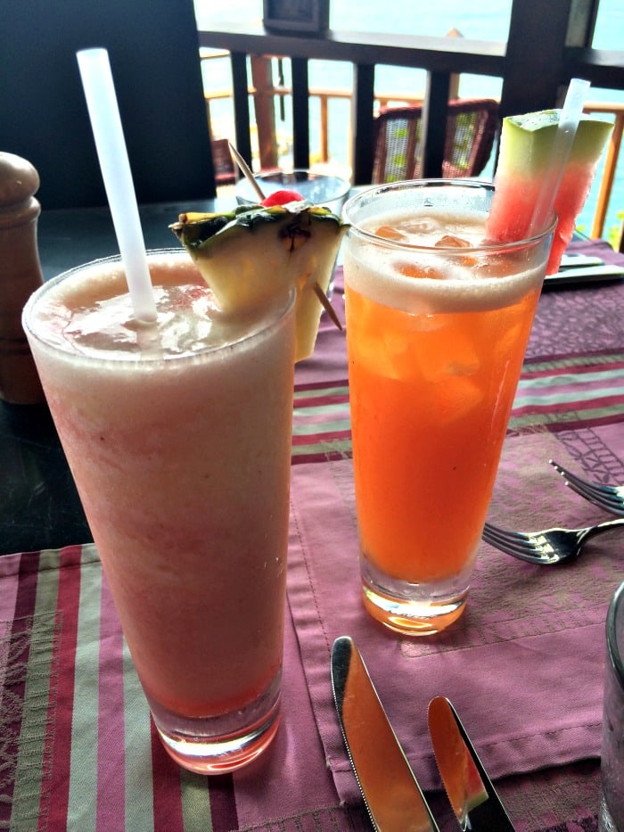 Lava Flow and Mai Tai at The Cliff at Cap