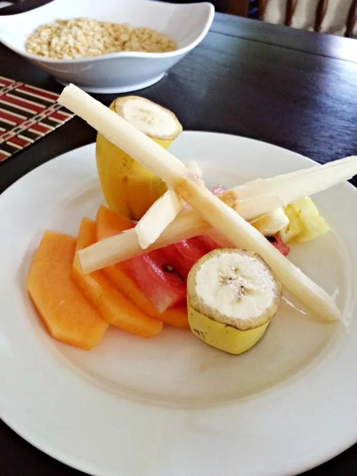 fresh fruit at Cap Maison