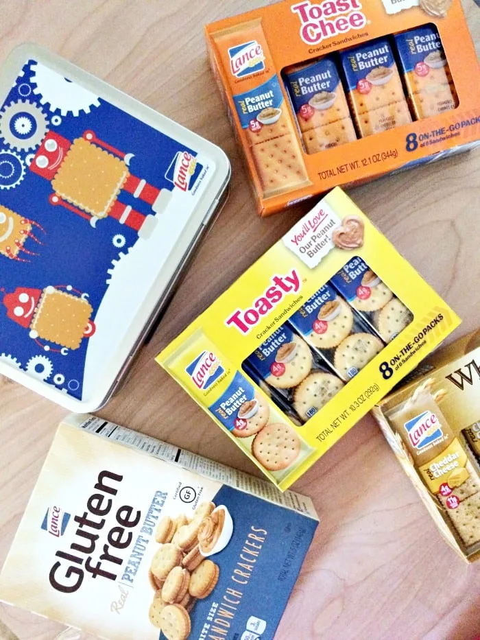 Lance crackers for a filling snack