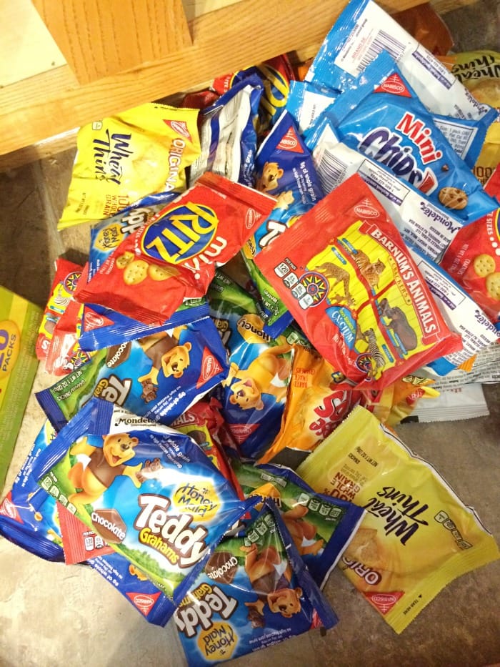 Lots of after school snack options