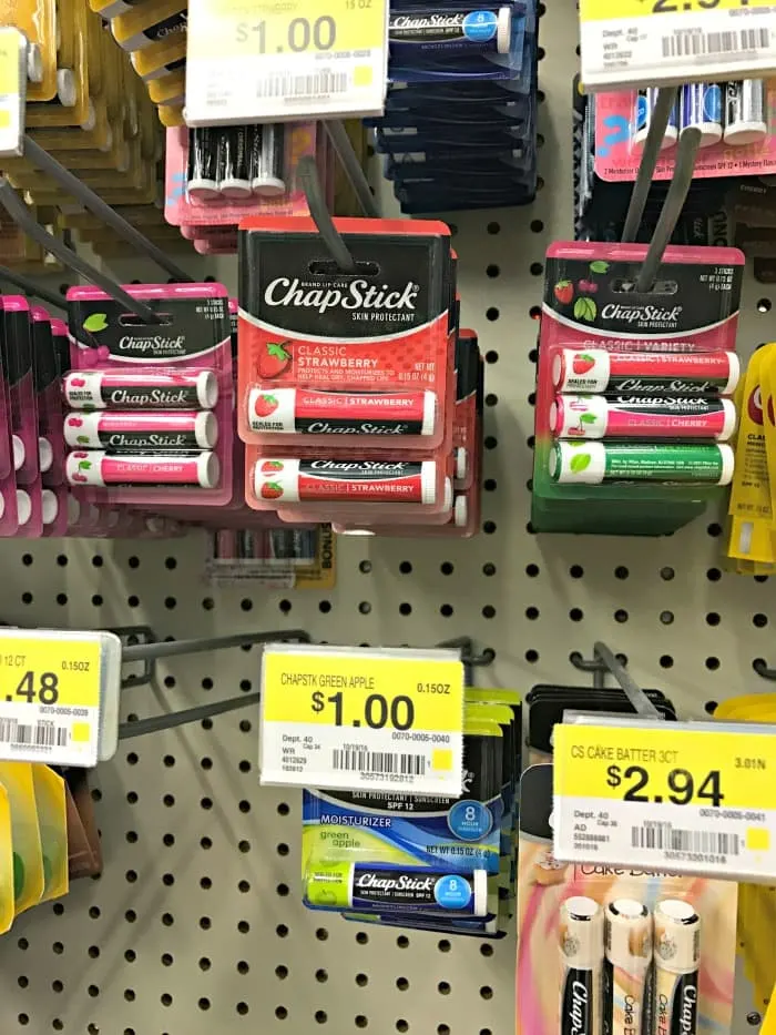 chapstick-selection-at-walmart