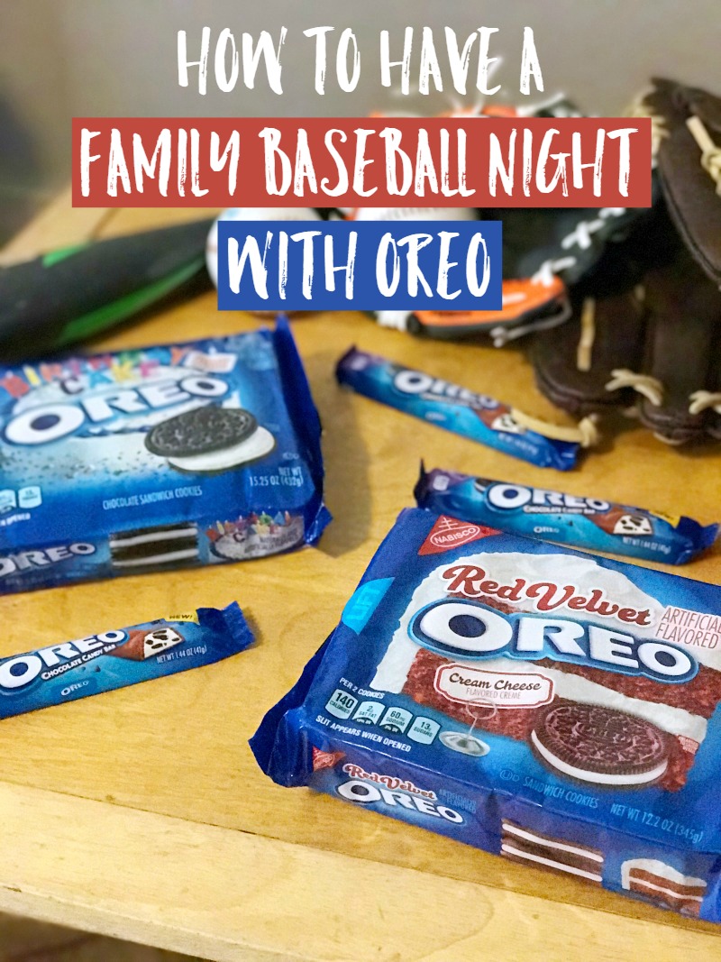 How To Have a Family Baseball Night with OREO