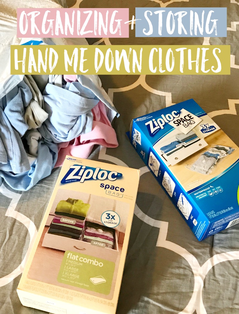 Organizing and Storing Hand Me Down Clothes – Moments With Mandi