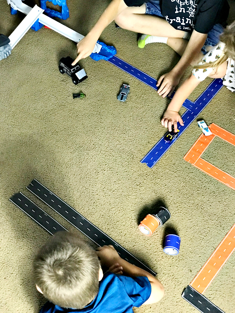 Make your own roads for Fast & Furious diecast cars