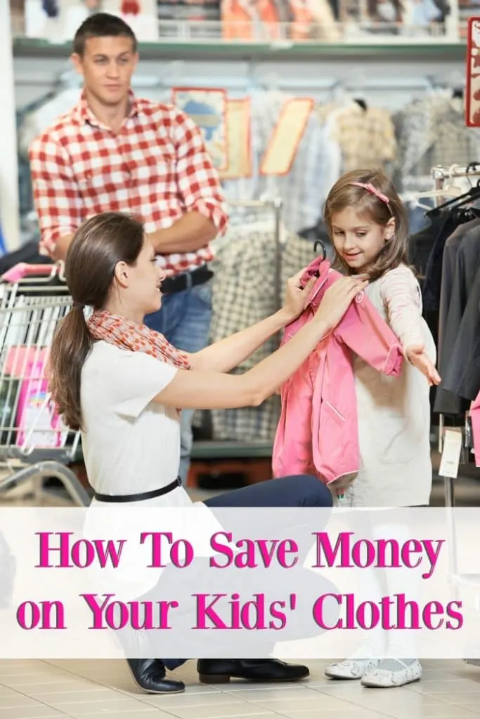 How To Save Money on Your Kids' Clothes