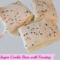 Sugar Cookie Bars