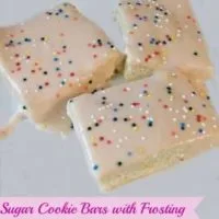 Sugar Cookie Bars