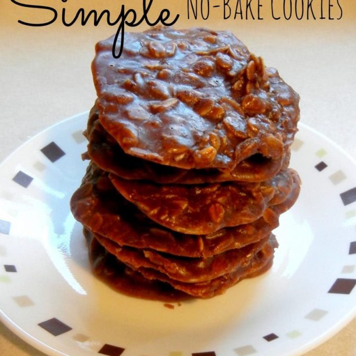 Simple No-Bake Cookies