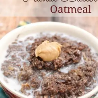 Chocolate Peanut Butter Oatmeal