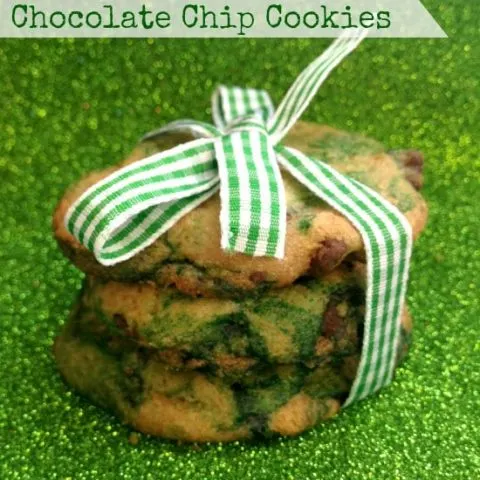 Andes Mint Chocolate Chip Cookies