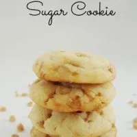 Toffee Sugar Cookies