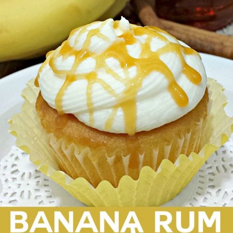 Banana Rum Cupcakes