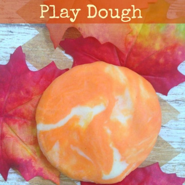 Pumpkin Scented Play Dough