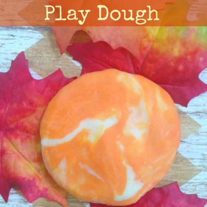Pumpkin Scented Play Dough