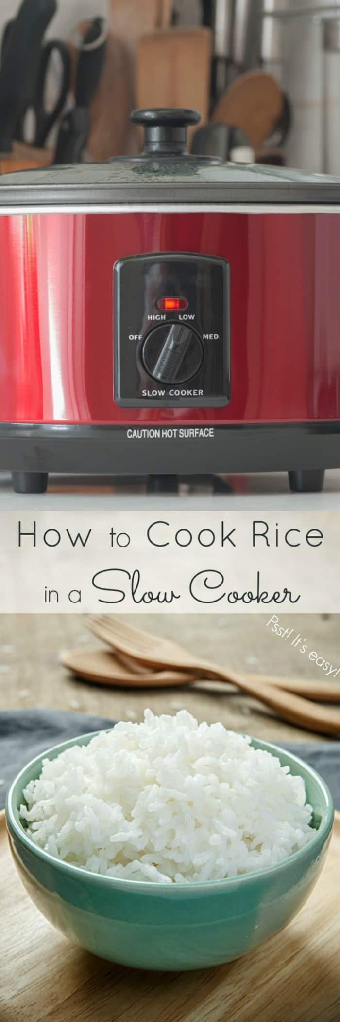 How to Cook Rice in a Slow Cooker (Crock Pot) kitchen hack