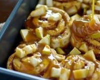 Caramel Apple Cinnamon Rolls