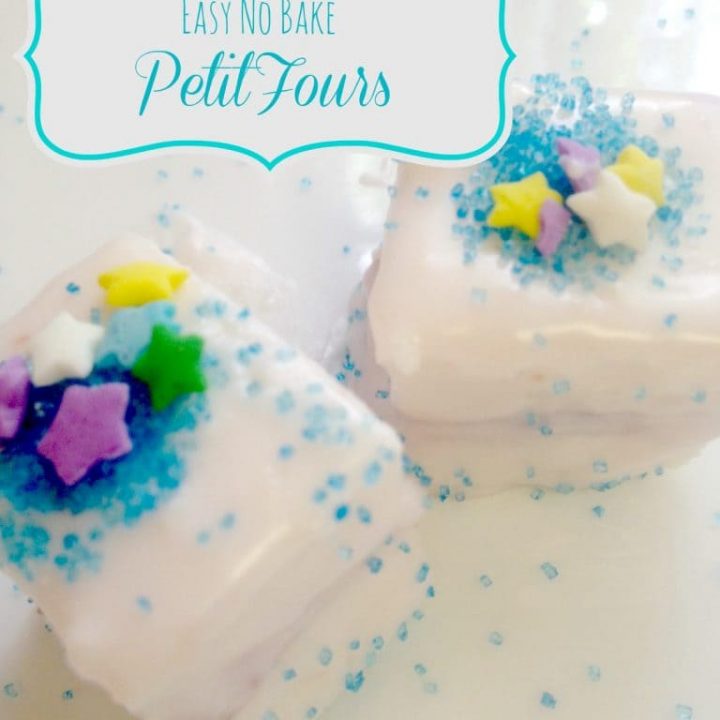 No Bake Petit Fours