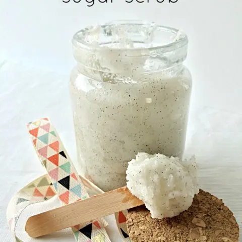 Raspberry Vanilla Bean Sugar Scrub