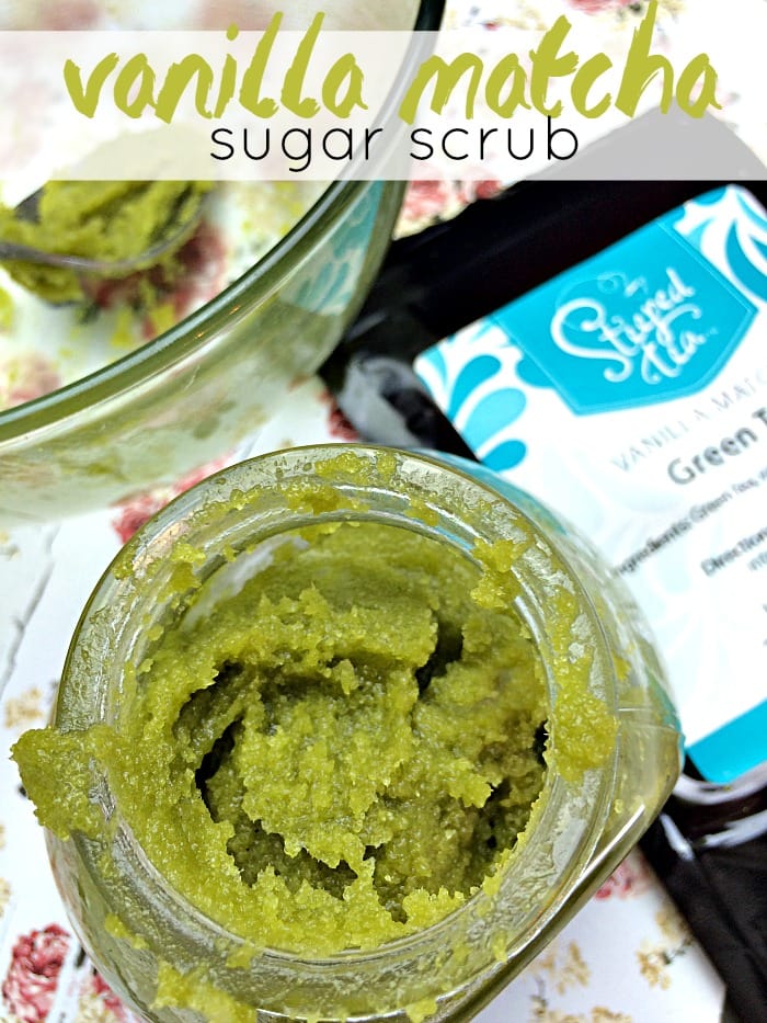 Vanilla Matcha Sugar Scrub