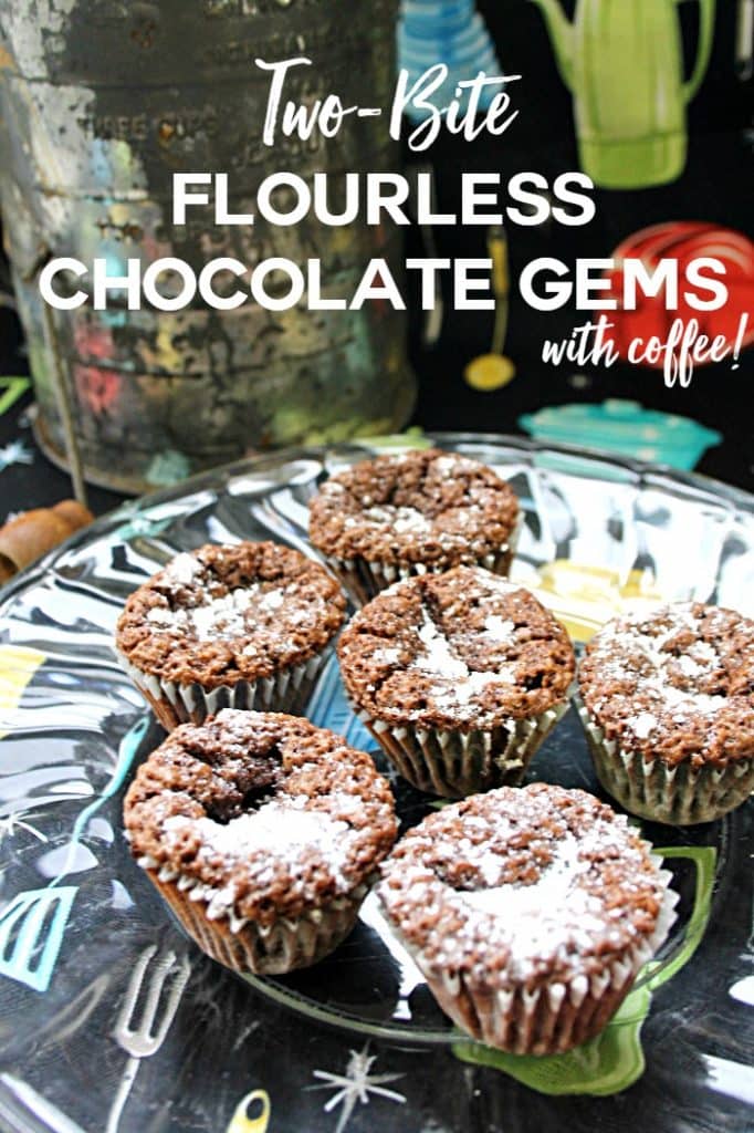Two-Bite Flourless Chocolate Coffee Gems