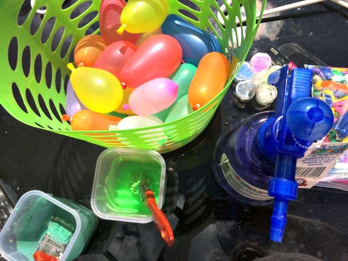 Backyard Baseball and Water Balloon Target Practice Moments With Mandi