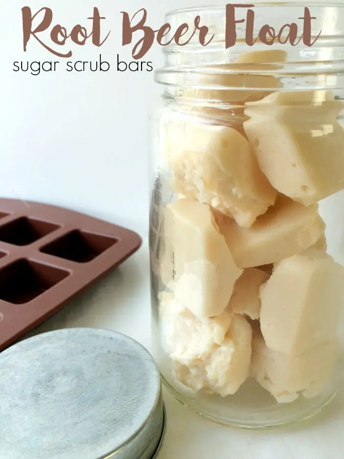 Root Beer Float Sugar Scrub Bars