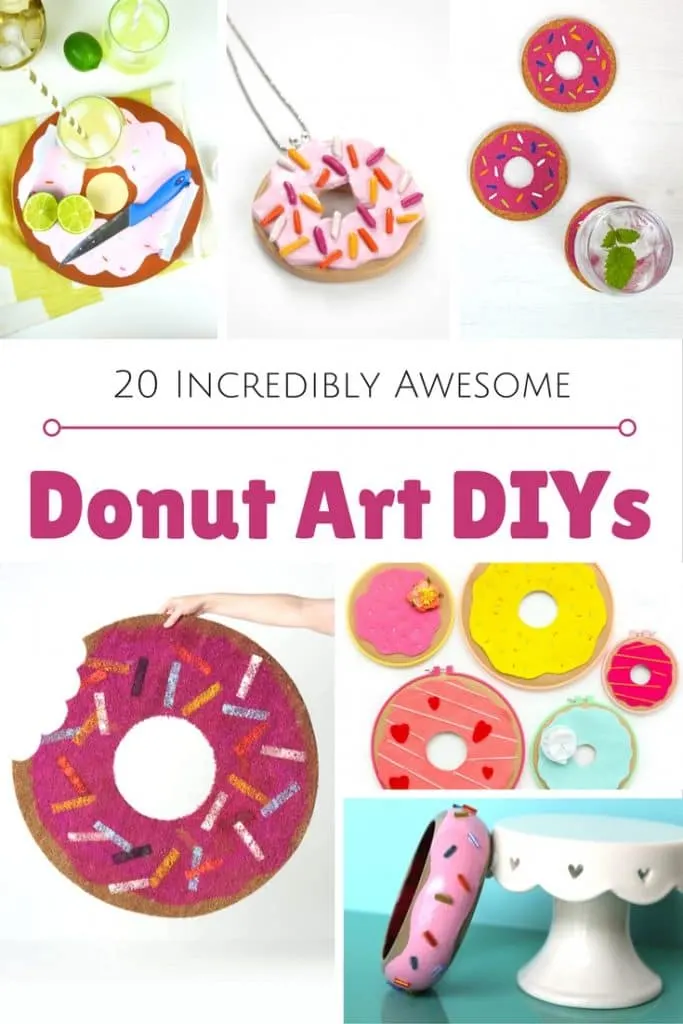 DIY Donut Art Projects and Crafts