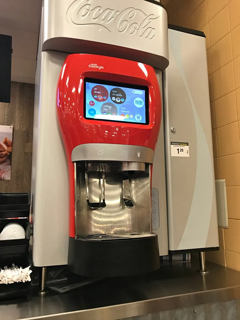 Coke Freestyle Machine at Kroger