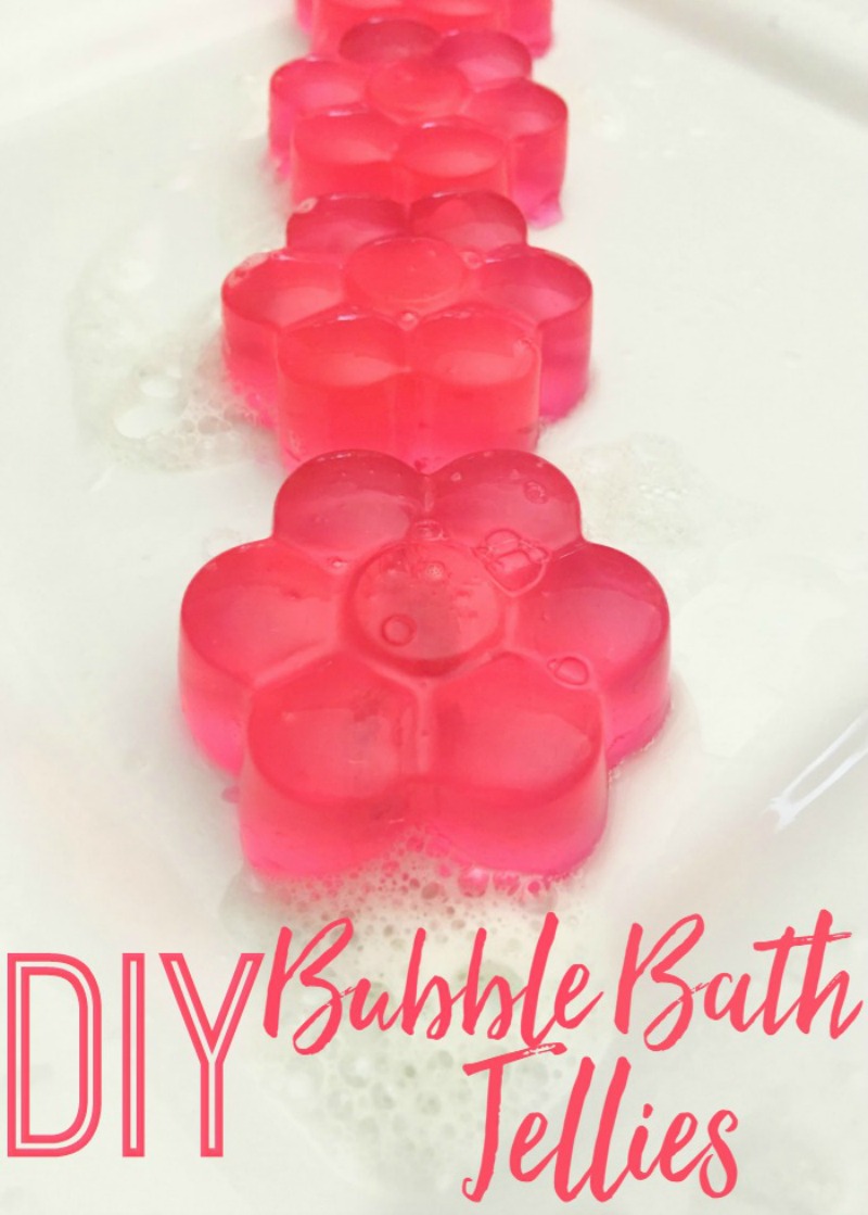 DIY Bubble Bath Jellies