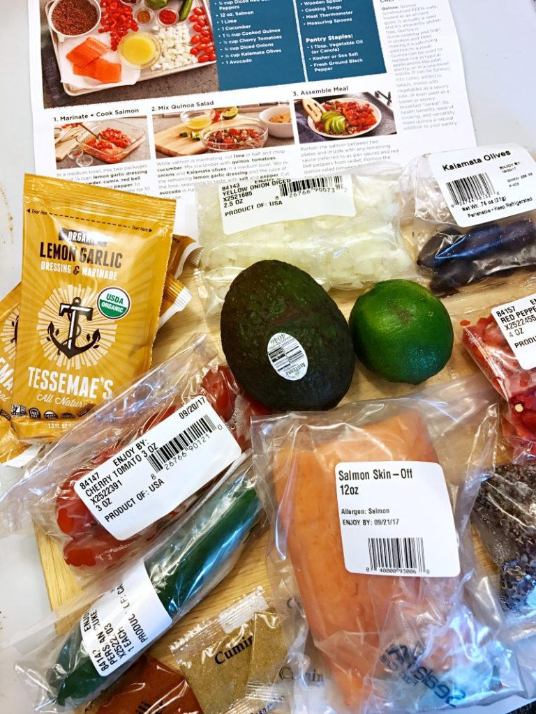 Kroger Prep+Pared all ingredients in one box