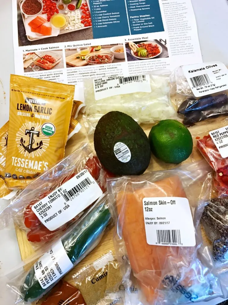 Kroger Prep+Pared all ingredients in one box