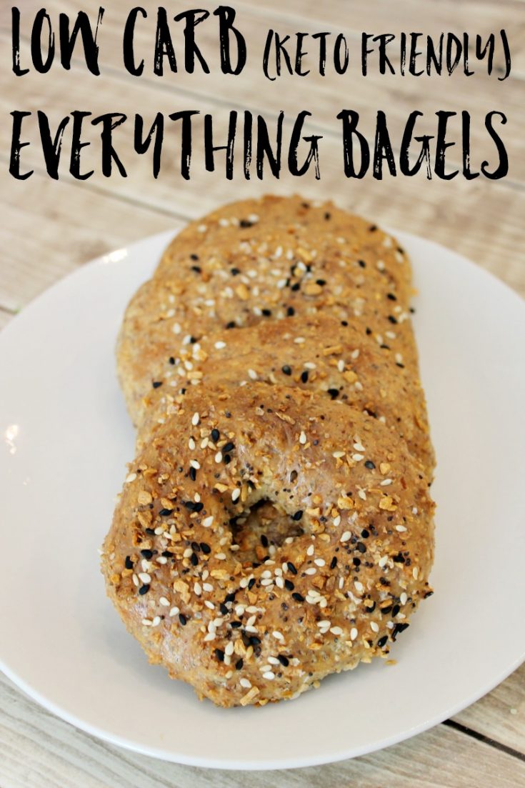 Low Carb Keto Friendly Everything Bagels