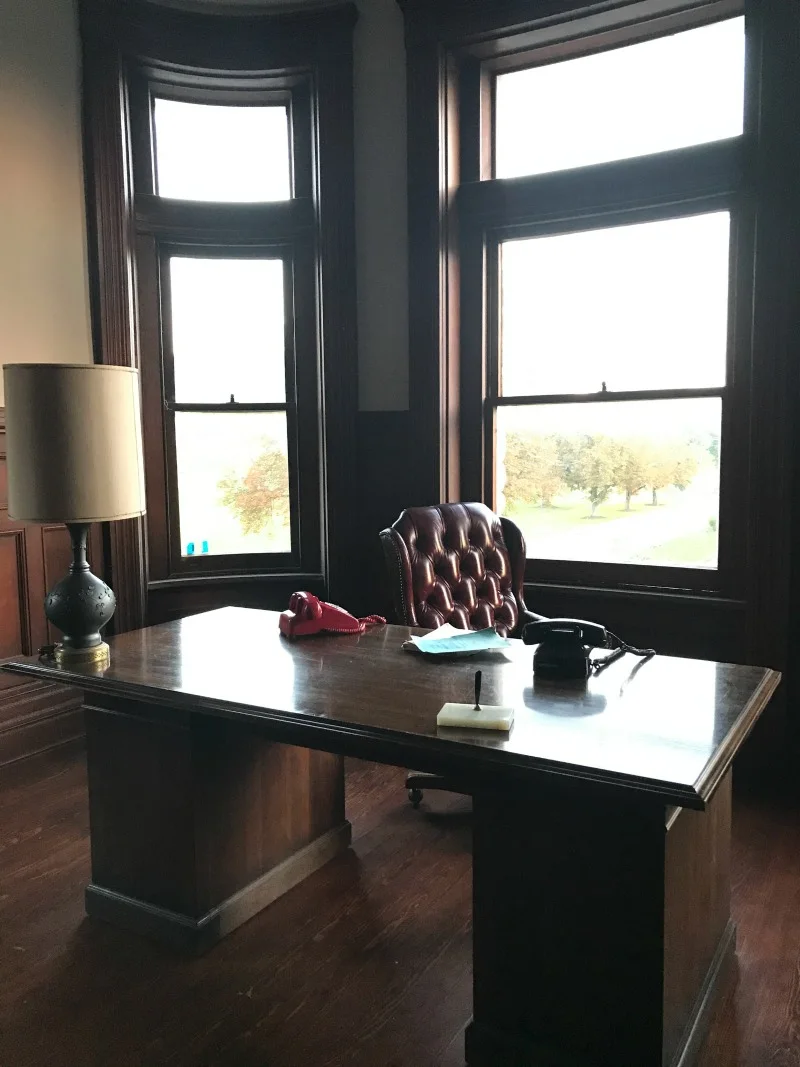 Wardens office Shawkshank Redemption Ohio State Reformatory