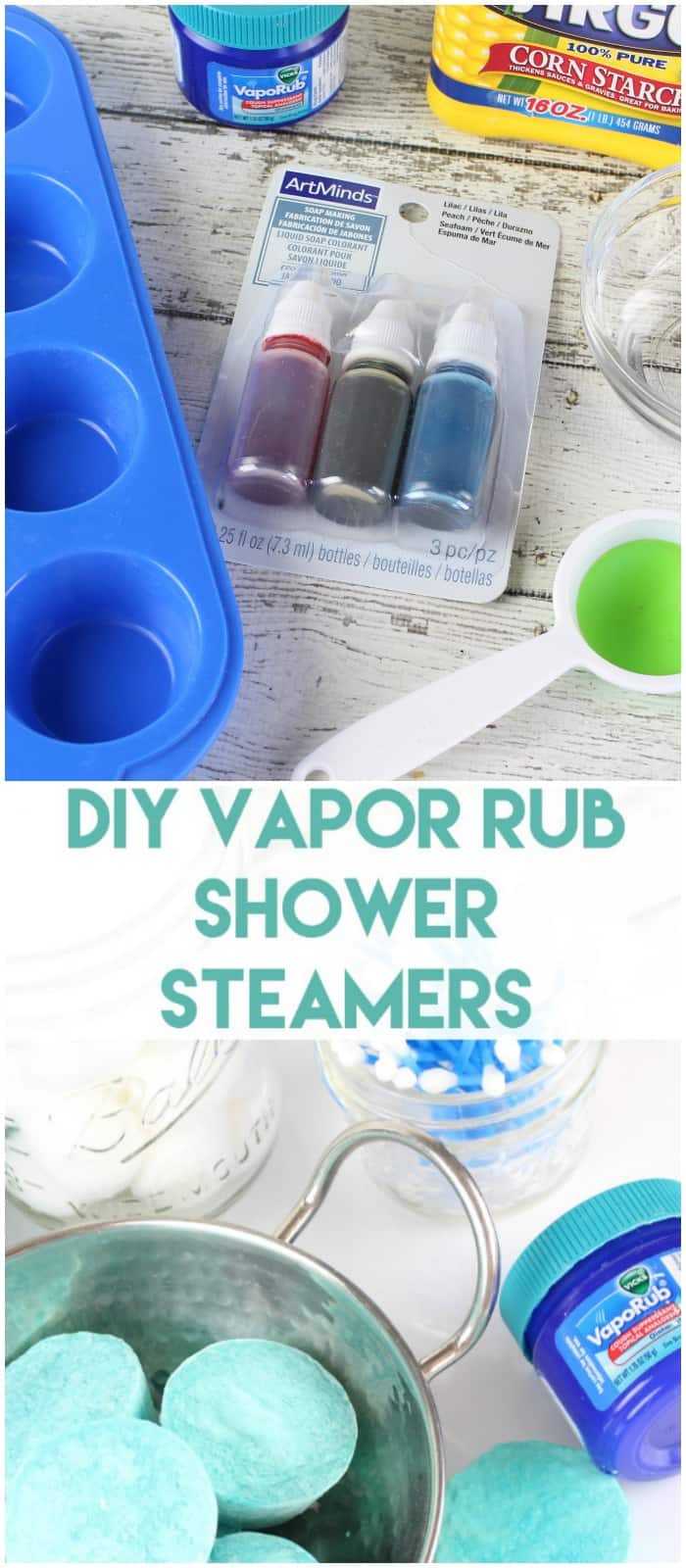 Make your own DIY Vapor Rub Shower Steamers Moments With Mandi