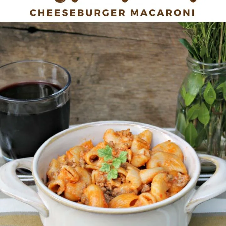 Instant Pot Cheeseburger Macaroni Casserole