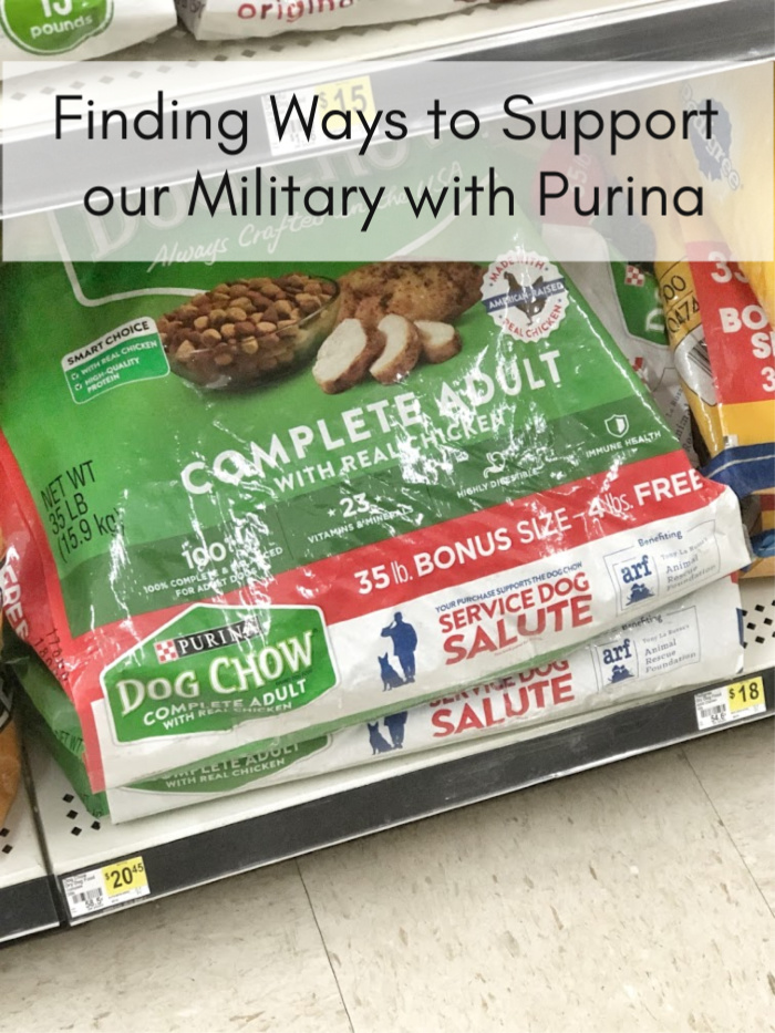 Finding Ways to Support our Military with Purina