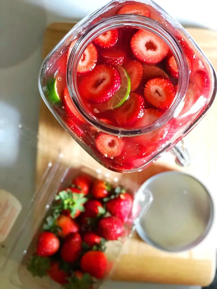 Strawberry Margarita by the Gallon
