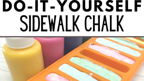 Make Your Own Sidewalk Chalk