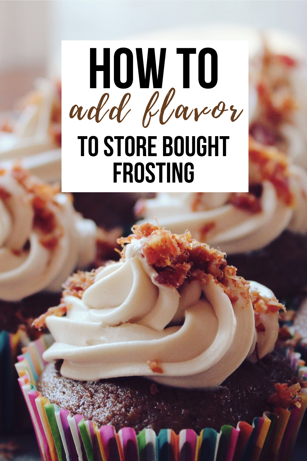 How To Add Flavor To Store Bought Frosting