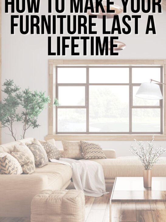 How to Make your Furniture Last a Lifetime